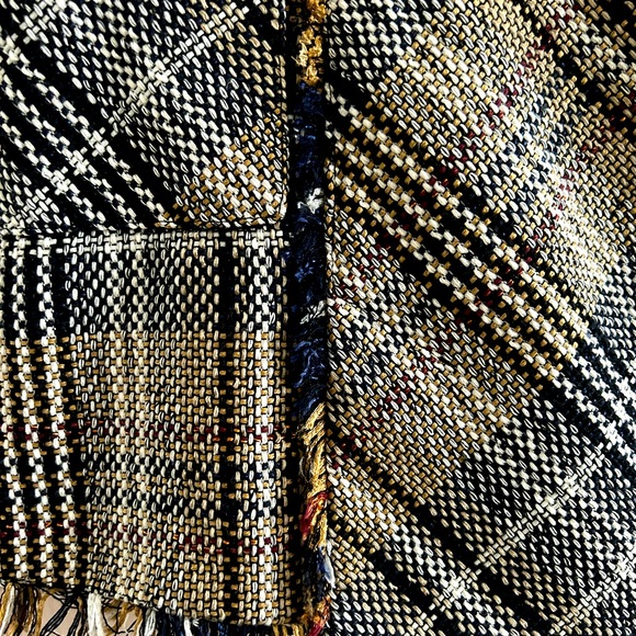 Zara Plaid A-Line Skirt - Picture 5 of 7